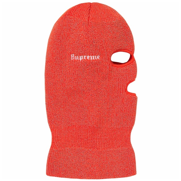 SUPREME ORANGE REFLECTIVE BALACLAVA - Picture 9 of 11